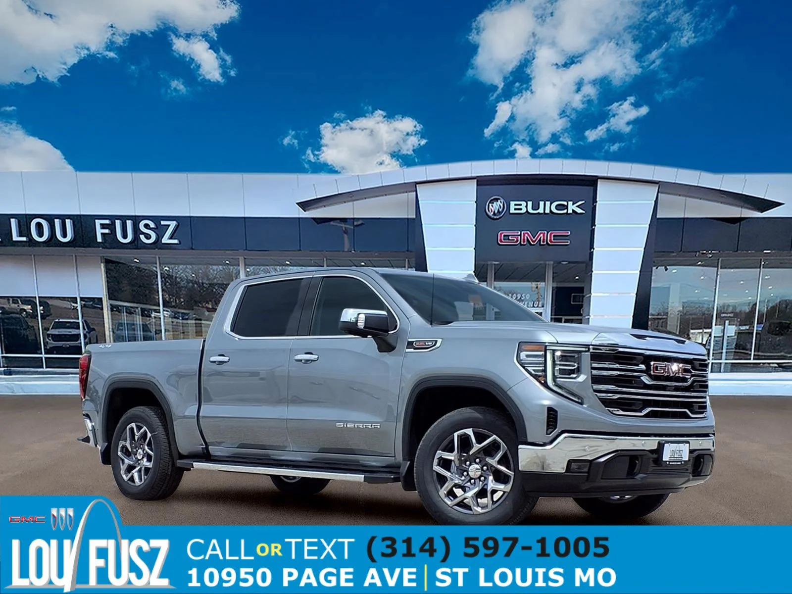 New 2026 Sterling Metallic GMC SLT image 1