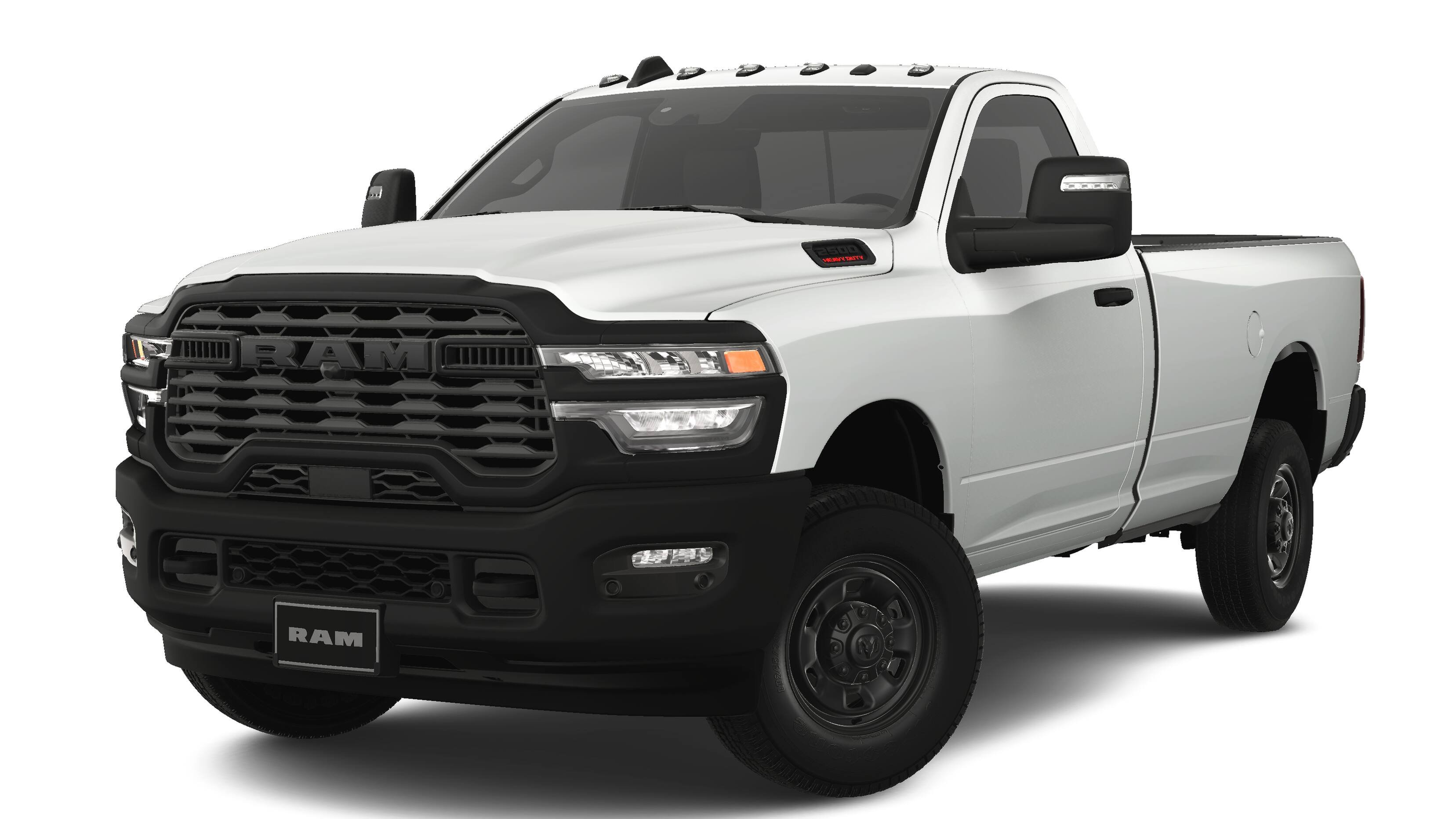 New 2025 Bright White Clear-Coat Exterior Paint RAM Tradesman image 1