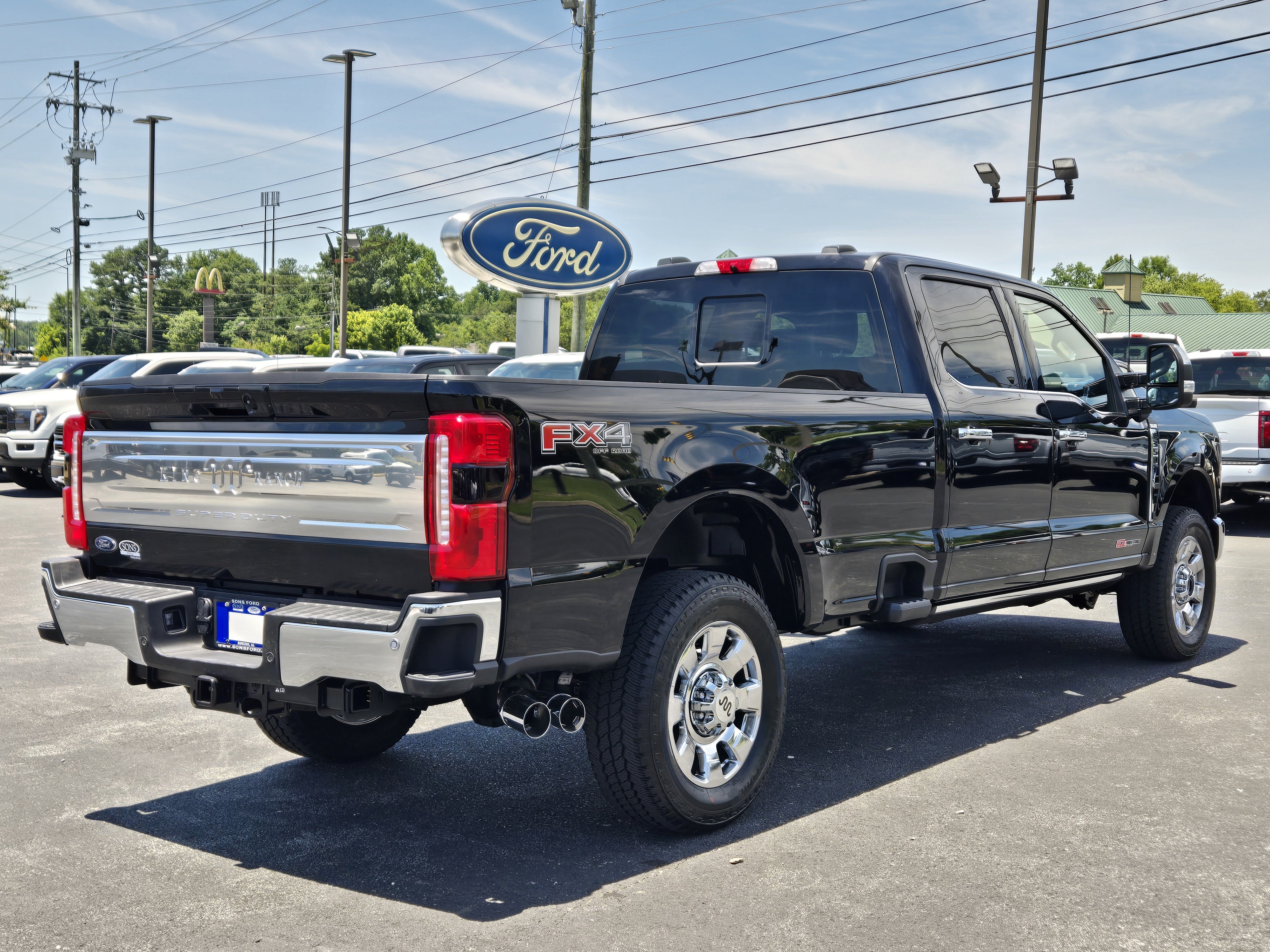 New 2026 Agate Black Metallic FORD F-350® King Ranch® image 9