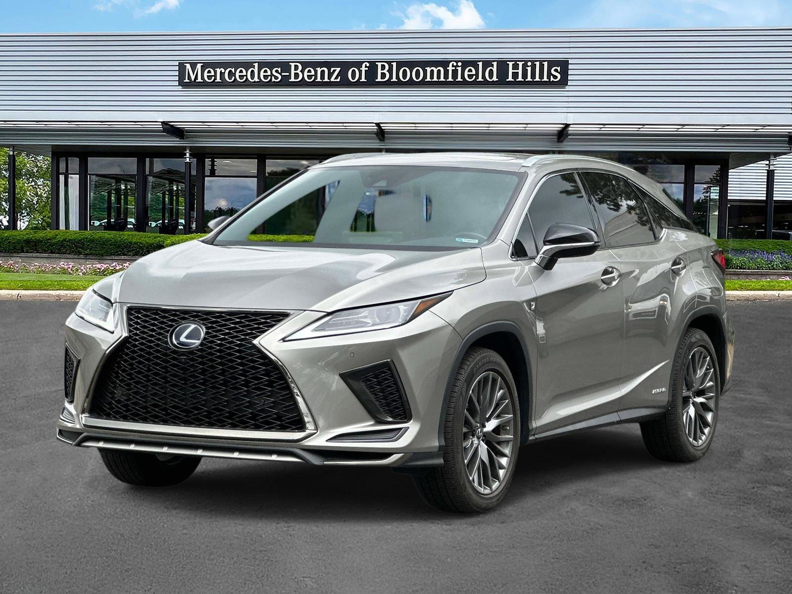 Used 2020 Silver Lexus RX 450h F SPORT Performance image 1