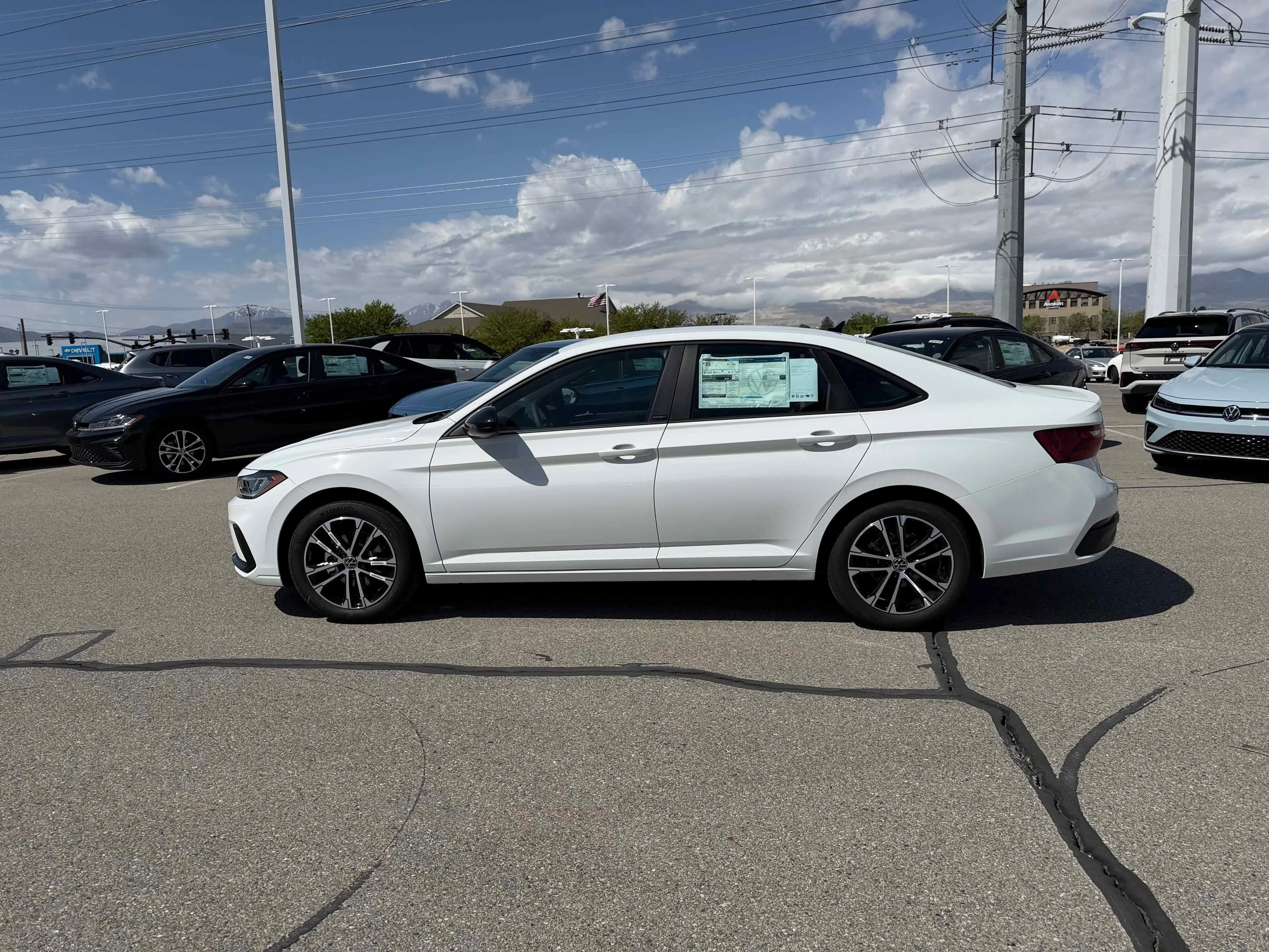 New 2026 Pure White Volkswagen Sport image 2
