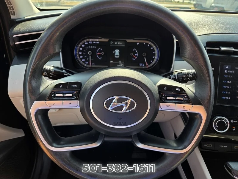 Used 2022 Intense Blue HYUNDAI SEL AWD image 27