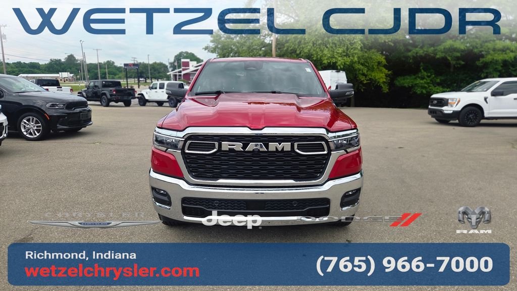 New 2026 Molten Red Pearl-Coat Exterior Paint RAM Big Horn/Lone Star image 2