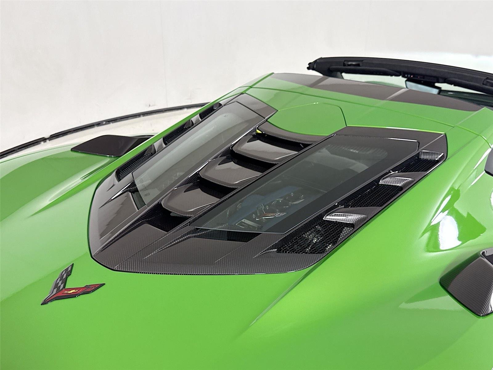 Used 2026 Roswell Green Metallic Chevrolet ZR1 | Carbon Fiber Aero Pkg | Front Lift | Carbon Flash Wheels image 46