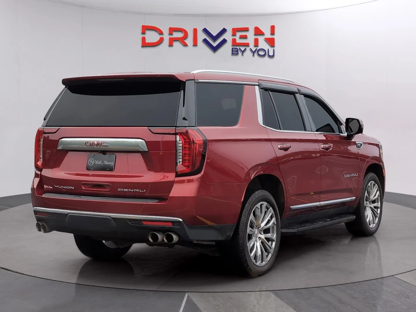 Used 2024 Volcanic Red Tintcoat GMC Denali image 5