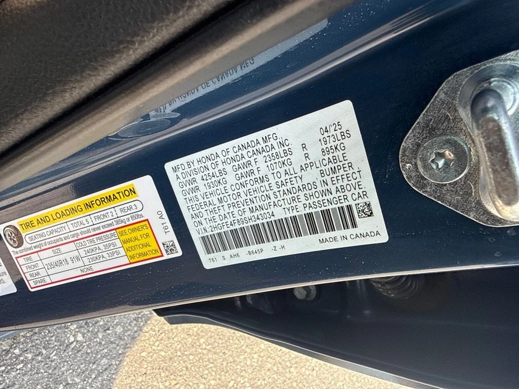 Used 2025 Blue Honda Sport image 26