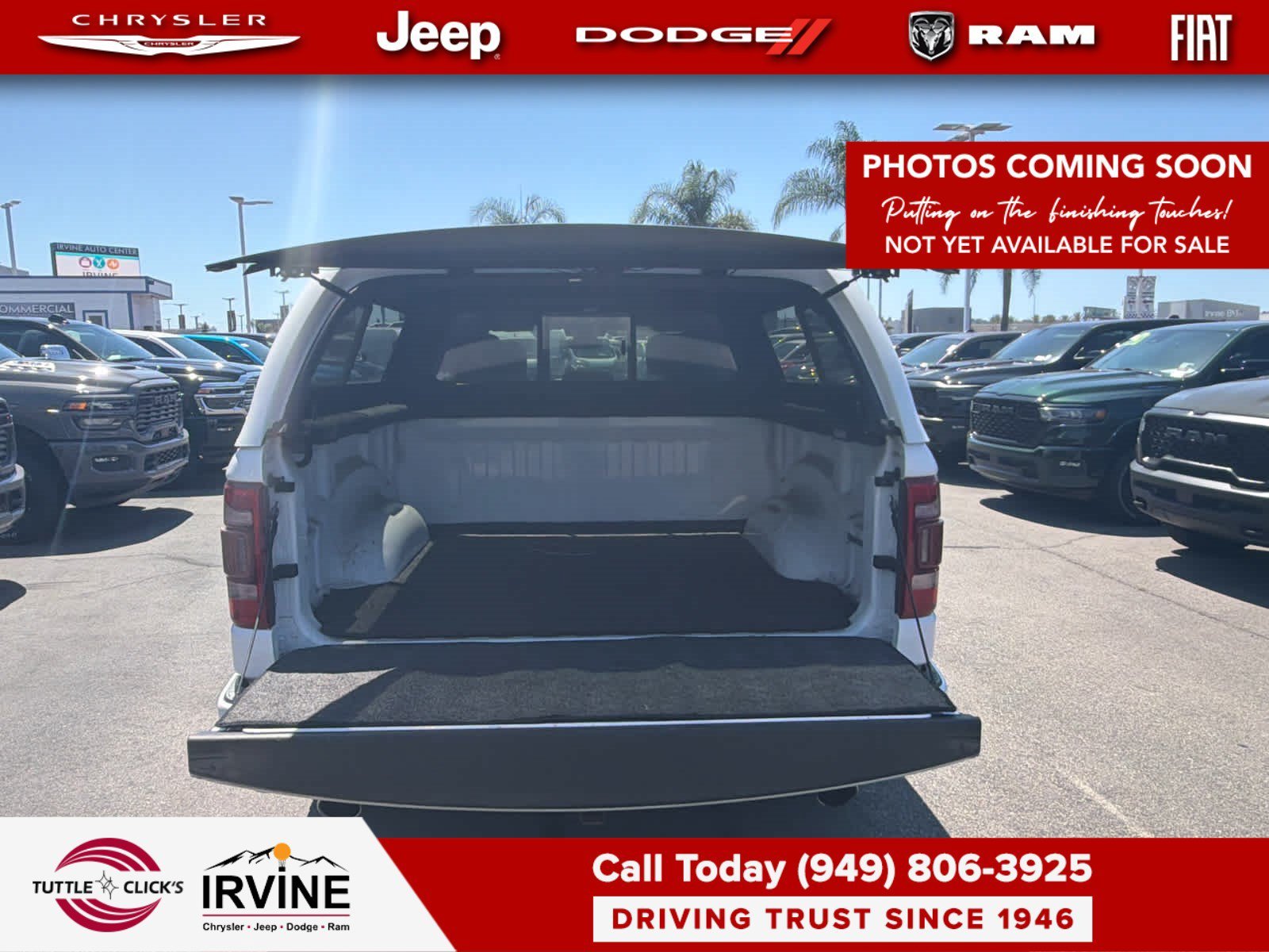 Used 2020 Bright White Clearcoat Ram Big Horn image 6