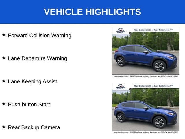 Used 2024 Sapphire Blue Pearl Subaru Premium image 4