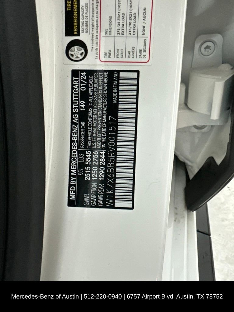 Certified Used 2024 White Mercedes-Benz Base image 31