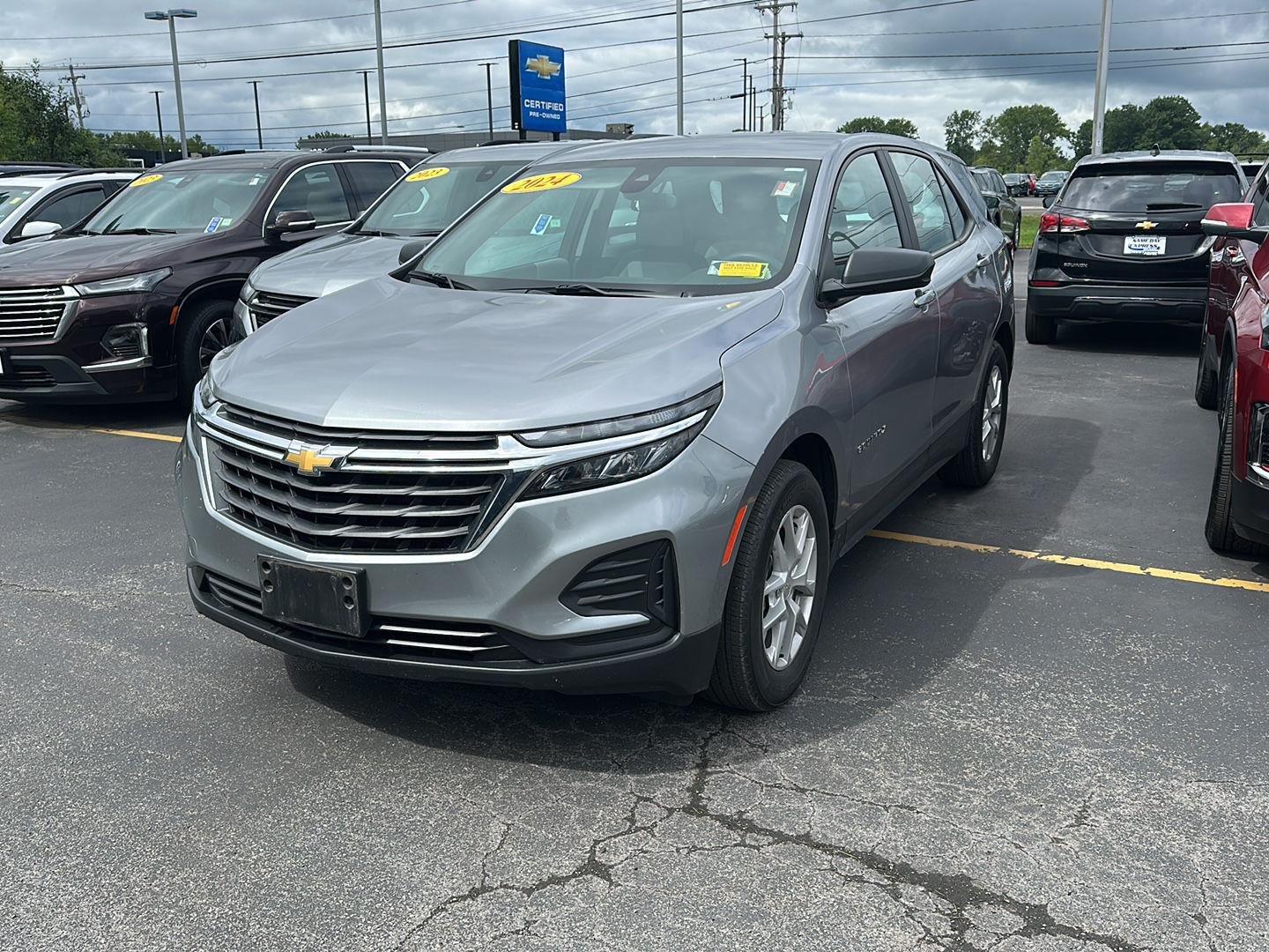 Used 2024 Sterling Gray Metallic Chevrolet LS image 4