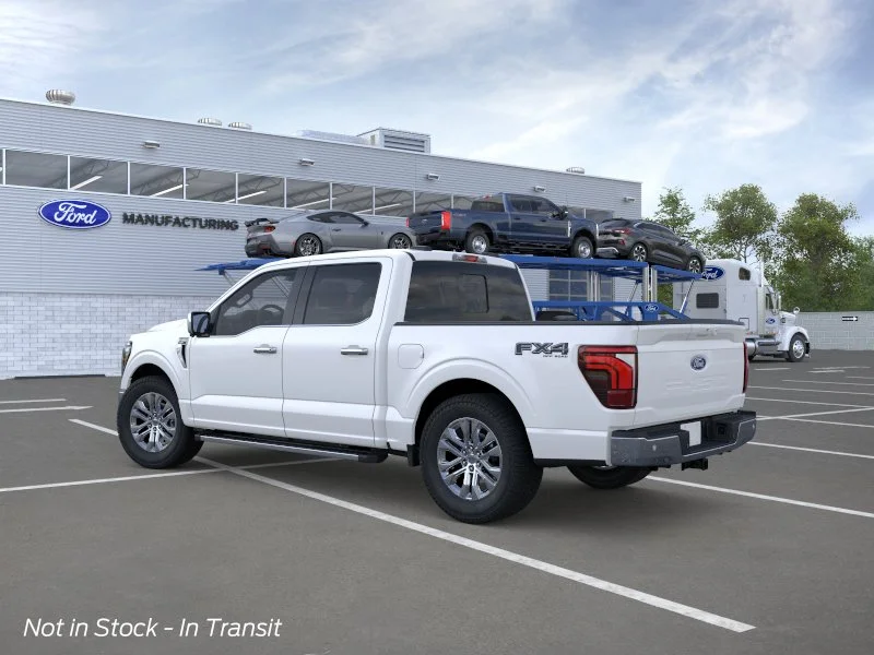 New 2026 Star White Metallic Tri-Coat Ford Lariat® image 4