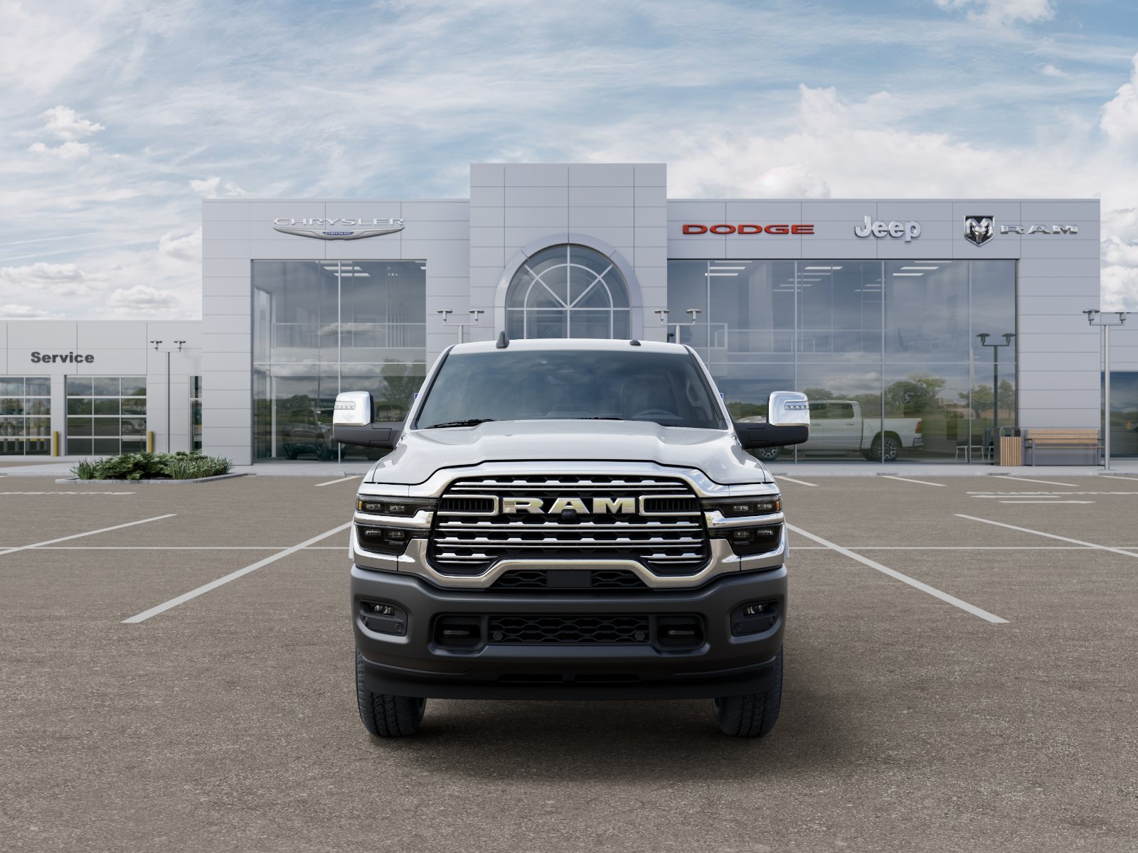 New 2025 Bright White Clearcoat RAM Limited image 30