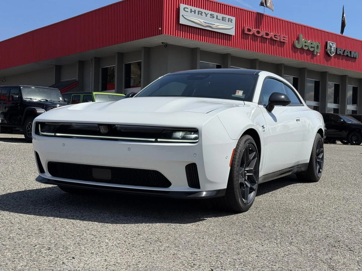 New 2025 White Dodge R/T AWD image 1