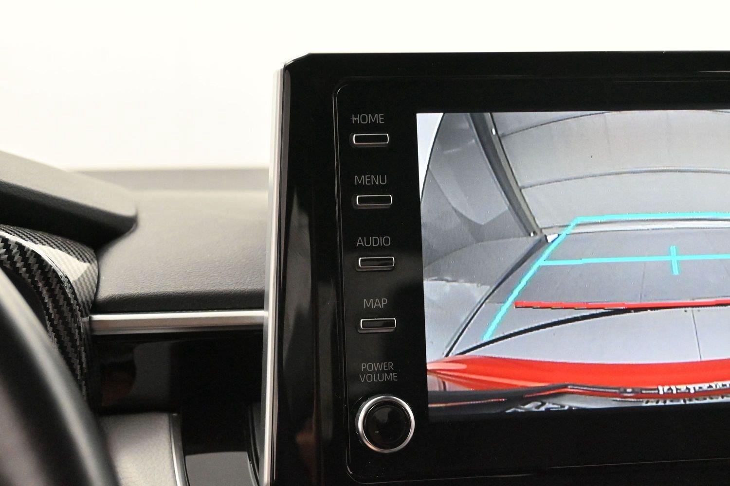 Used 2020 Barcelona Red Metallic Toyota SE image 21