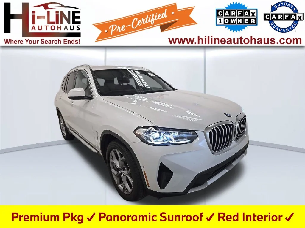 Certified Used 2023 White BMW sDrive30i image 1
