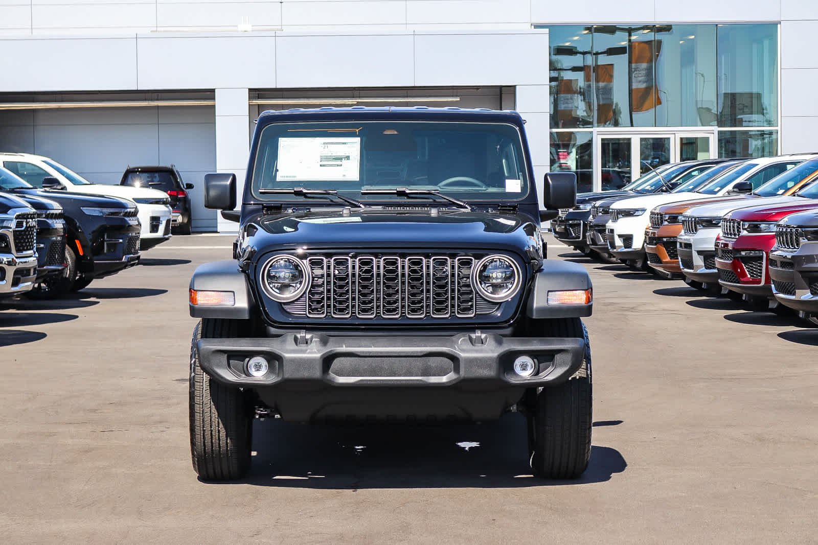 New 2027 Black Clear-Coat Paint Jeep Sport S image 2