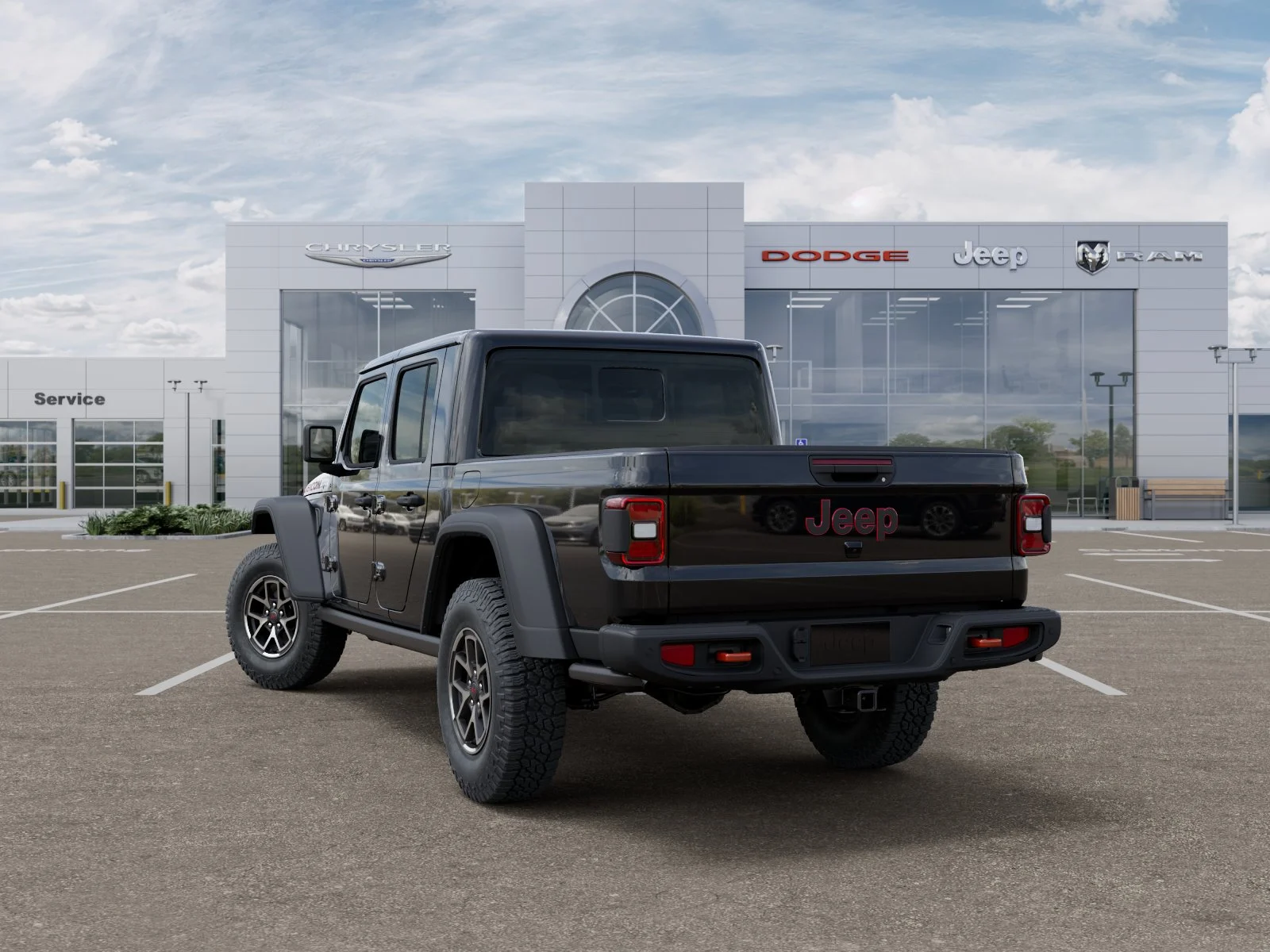New 2026 Black Clear-Coat Exterior Paint Jeep Rubicon image 31
