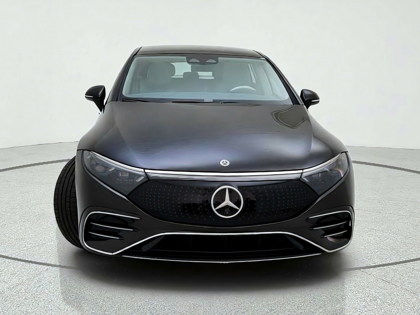Certified Used 2023 Obsidian Black Metallic Mercedes-Benz EQS 450+ image 3