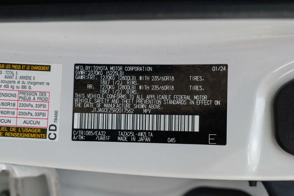 Used 2024 Eminent White Pearl Lexus 350 Base image 14