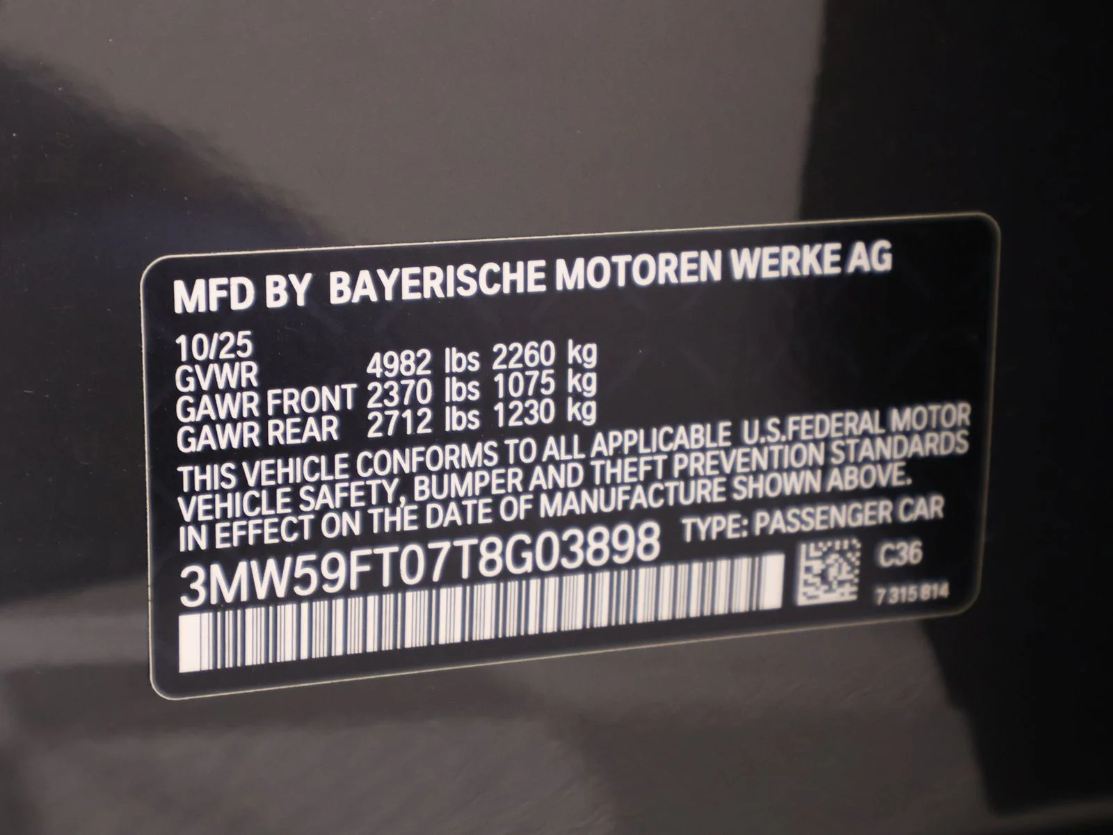 Used 2026 Dravit Grey Metallic BMW M340i image 16
