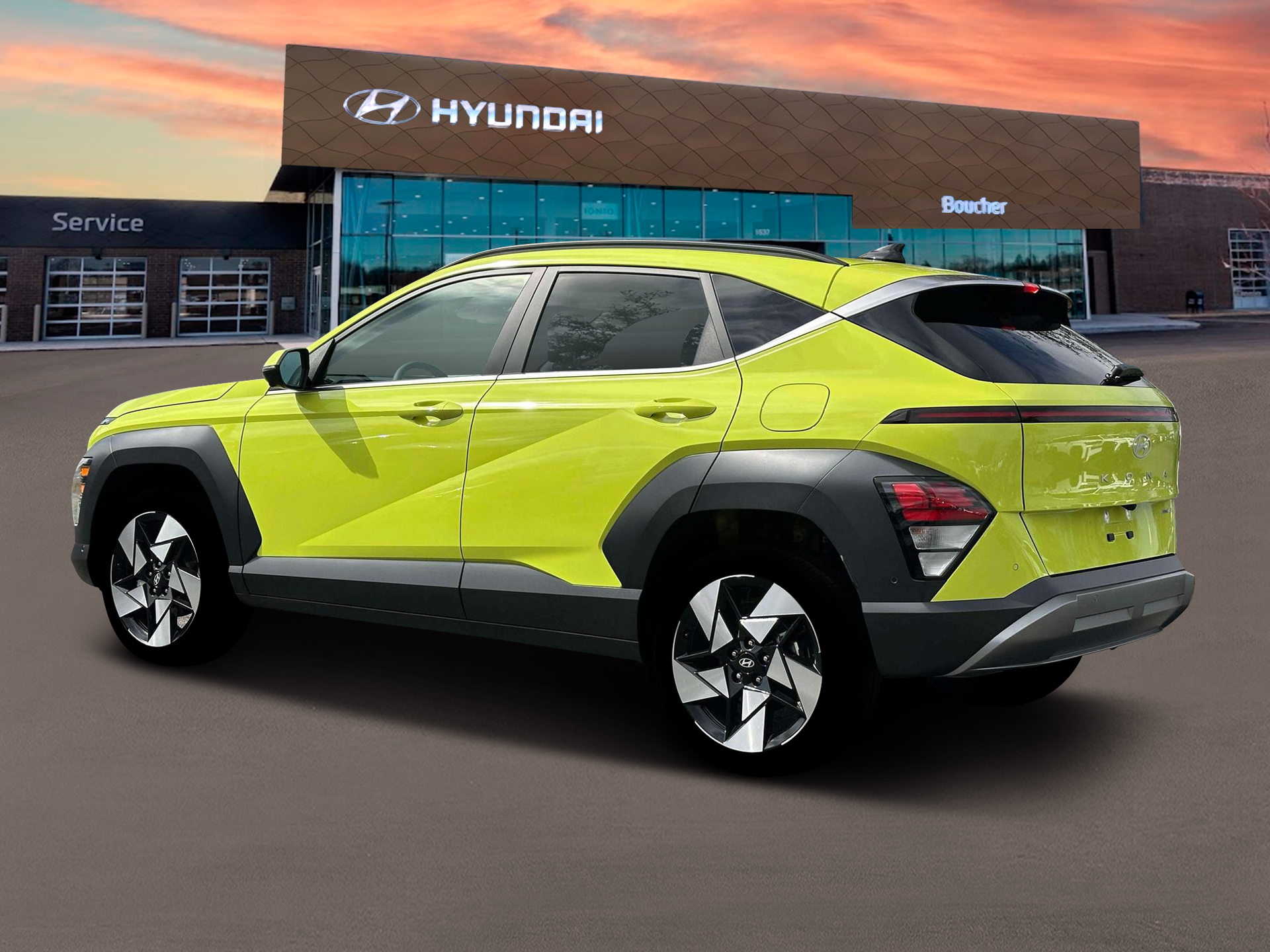 New 2026 Neoteric Yellow Hyundai Limited AWD image 3