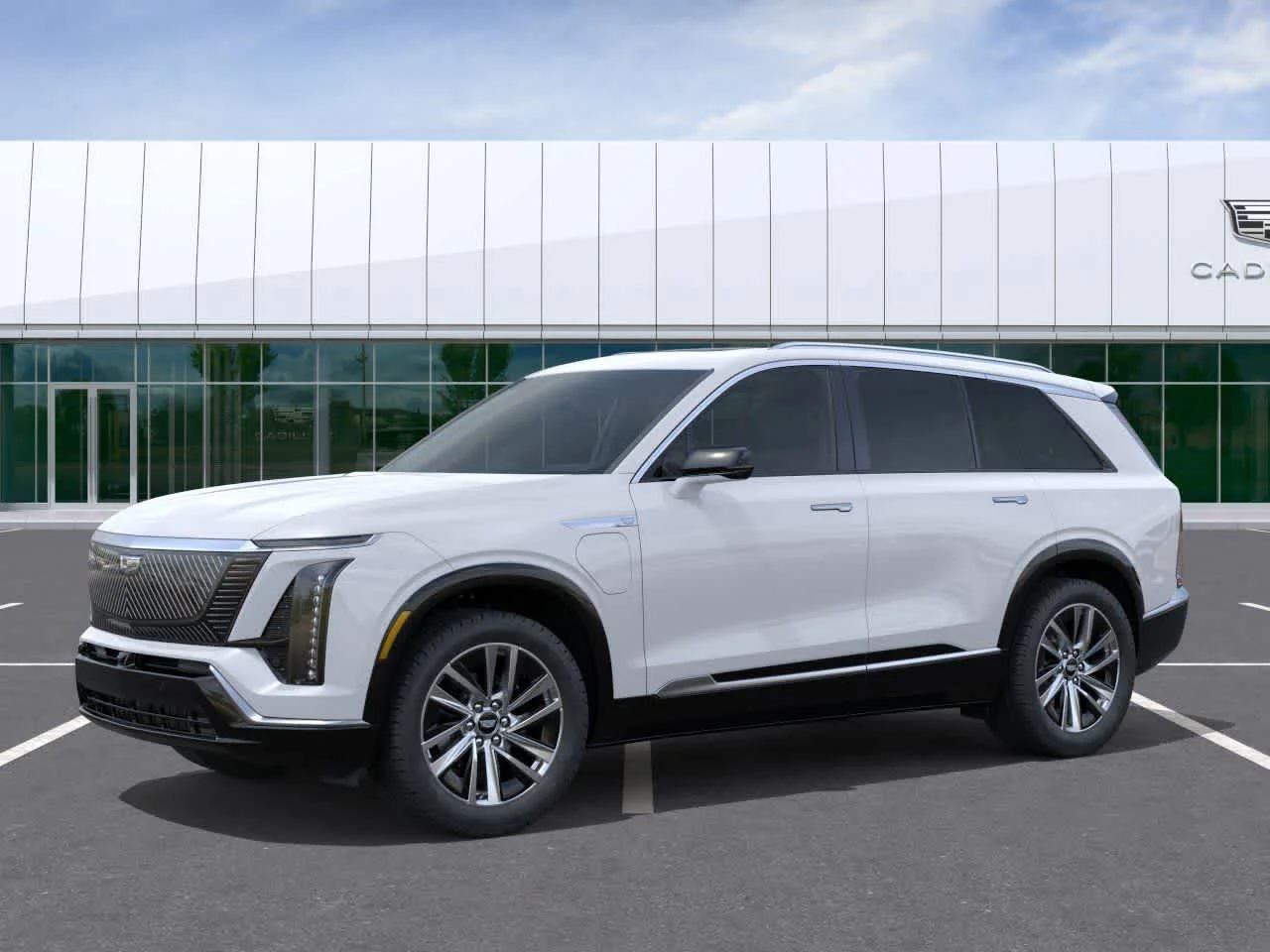 New 2027 Vibrant White Tricoat Cadillac Luxury image 2