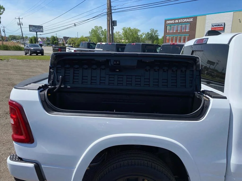 New 2026 Bright White Clear-Coat Exterior Paint RAM Laramie image 18