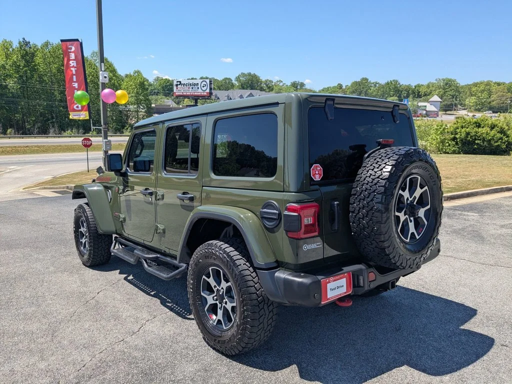 Used 2021 Sarge Green Clearcoat Jeep Unlimited Rubicon image 7