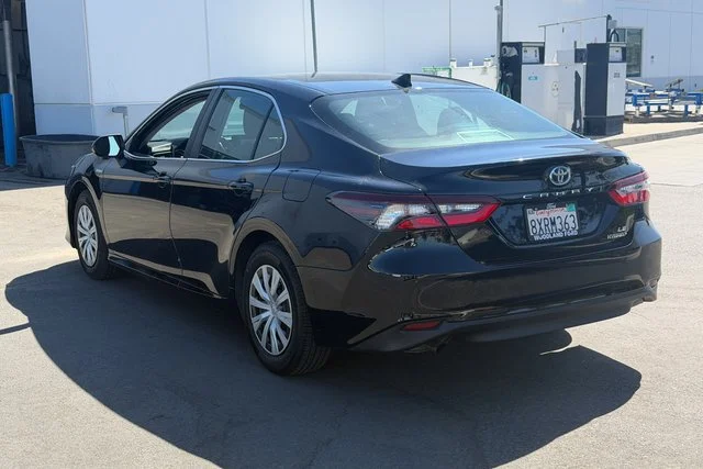 Used 2021 Blue Toyota Hybrid LE image 8