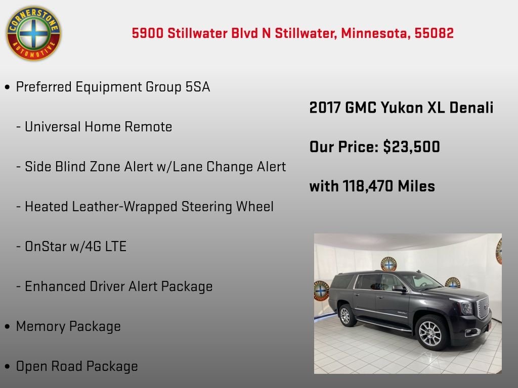 Used 2017 IRIDIUM METALLIC GMC Denali image 15