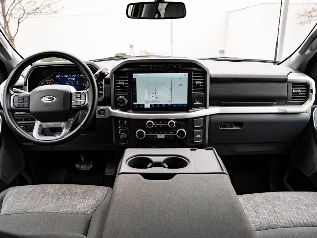 Used 2023 Antimatter Blue Metallic Ford XLT image 33