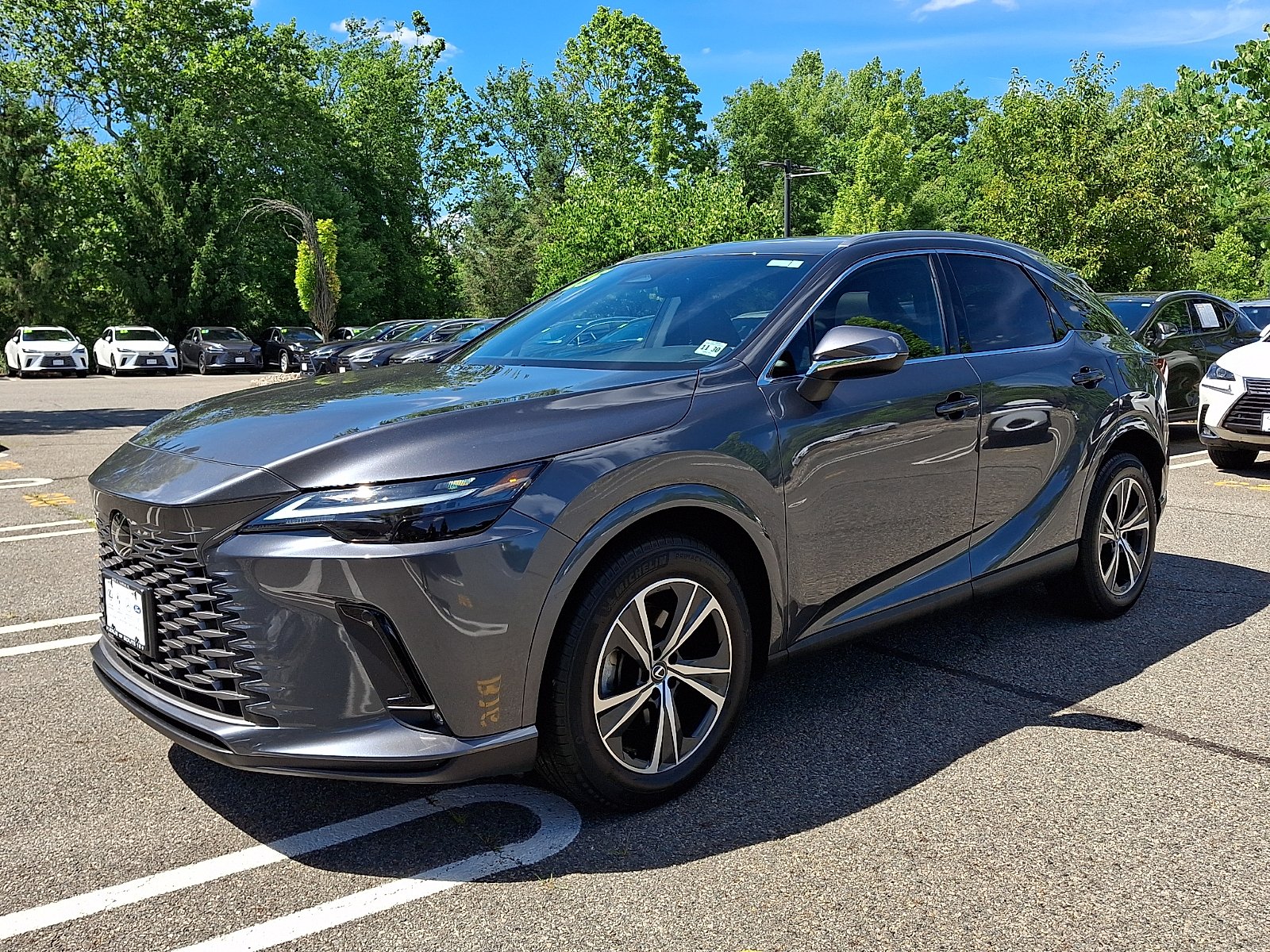 Certified Used 2025 CLOUDBURST GRAY Lexus PREMIUM image 3