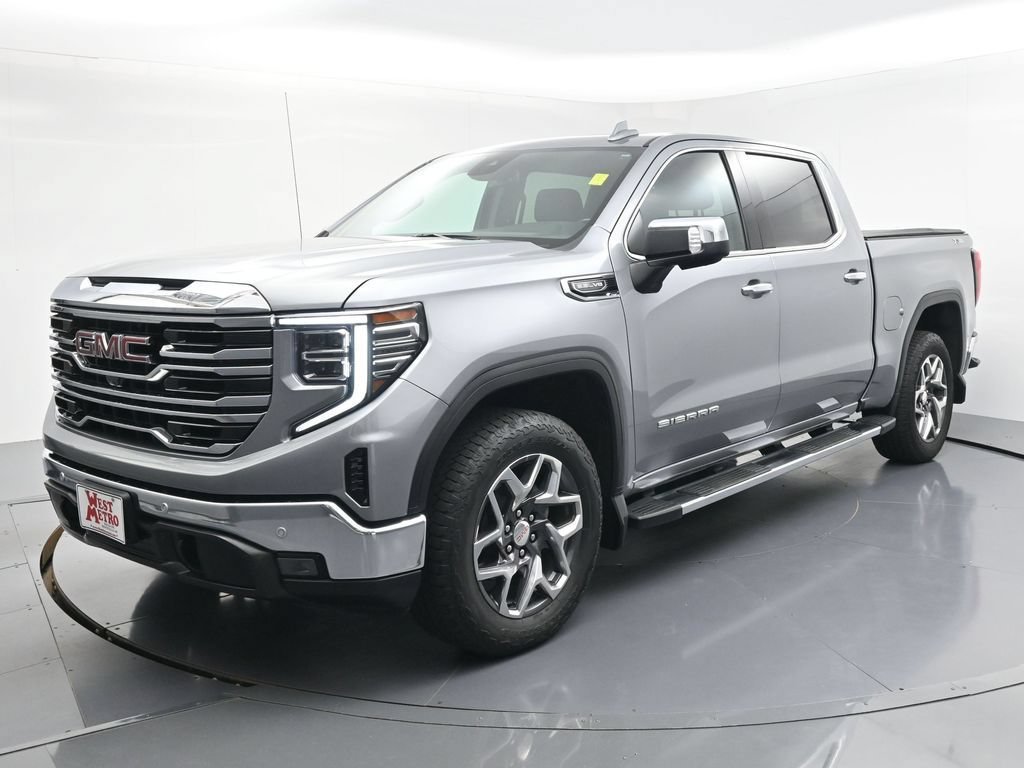 Used 2024 GMC Sierra 1500 SLT with VIN 3GTUUDED9RG349448 for sale in Monticello, Minnesota