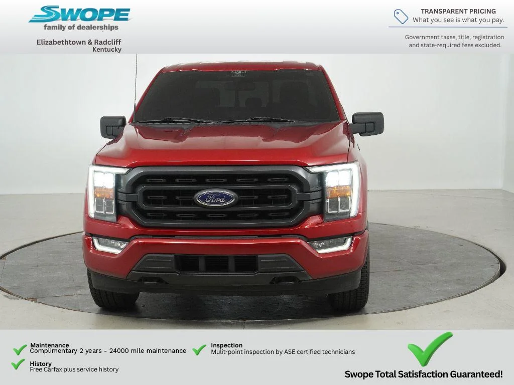 Certified Used 2022 Red Ford XLT image 12