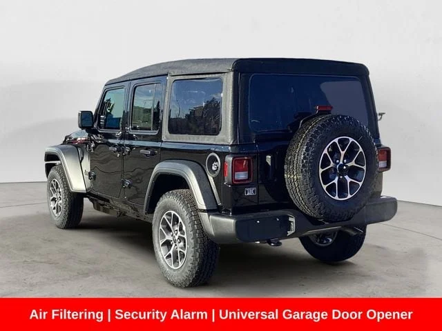 New 2026 Black Clearcoat Jeep 4-DOOR SPORT S image 3