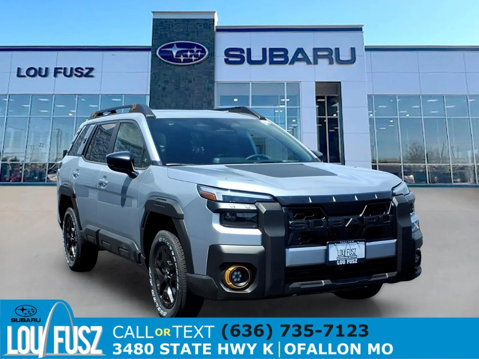 New 2026 ICE SILVER METALLIC Subaru Wilderness image 1