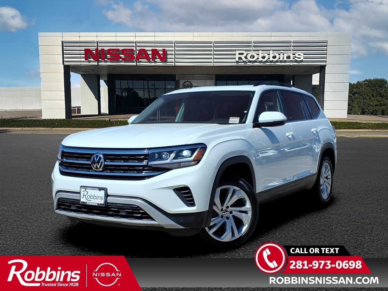 2021 Volkswagen Atlas V6 SE FWD with Technology