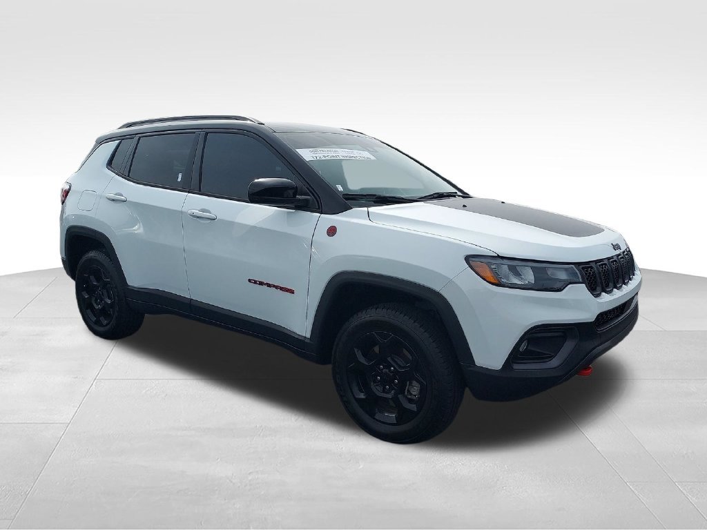 Used 2023 White Jeep Trailhawk image 7