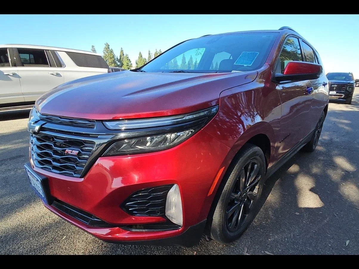 Used 2024 Radiant Red Tintcoat Chevrolet RS image 1