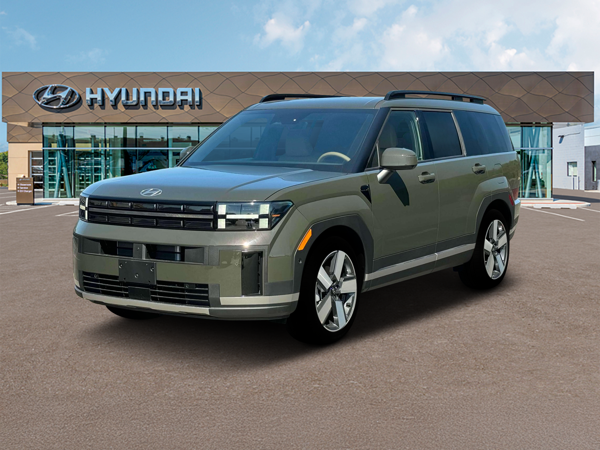 New 2026 Green Hyundai Limited AWD image 1