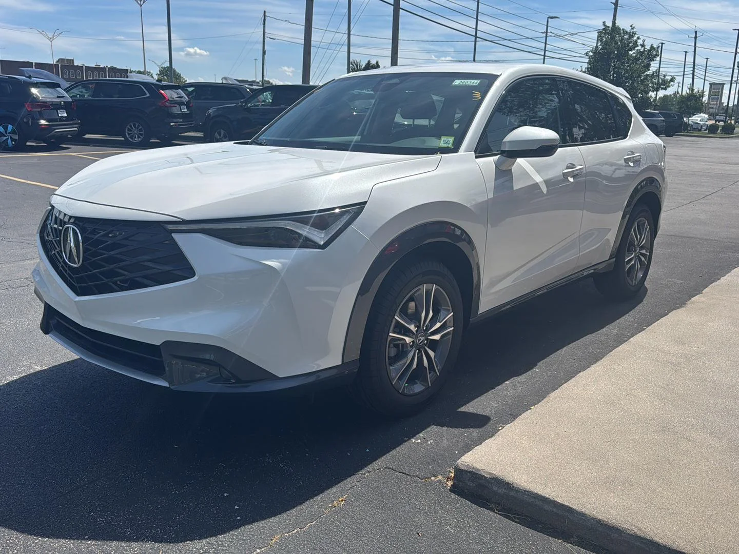 New 2026 Platinum White Pearl Acura Base image 4