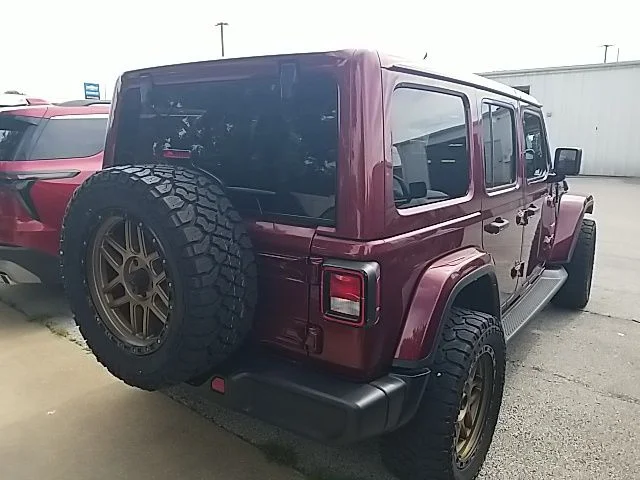 Used 2021 Red Jeep Unlimited Sahara image 23