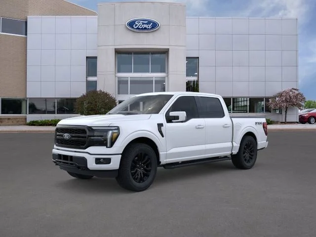 New 2026 White Metallic Ford Lariat image 1