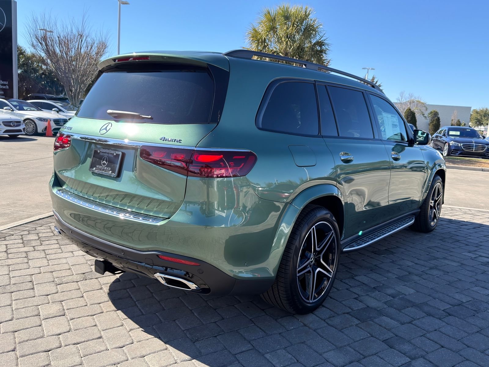 New 2026 Green Mercedes-Benz GLS 450 image 9