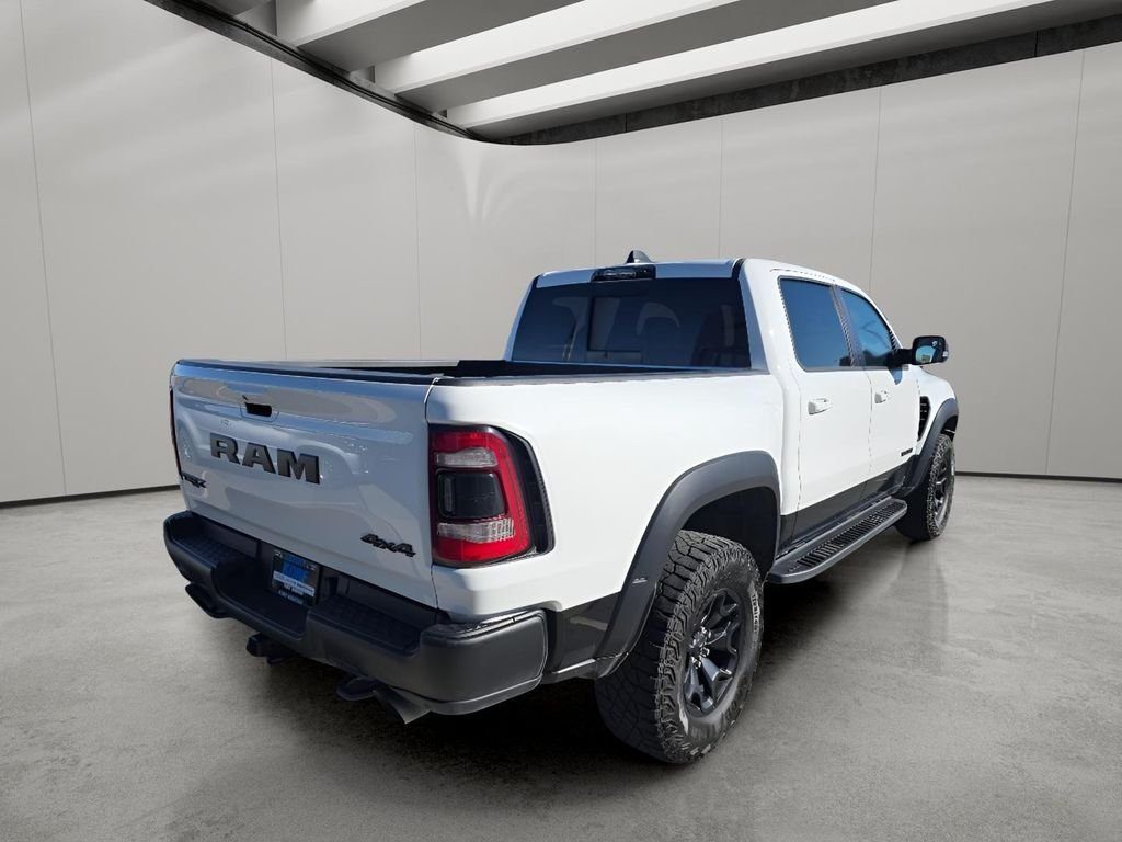 Used 2022 Bright White Clearcoat Ram TRX image 5