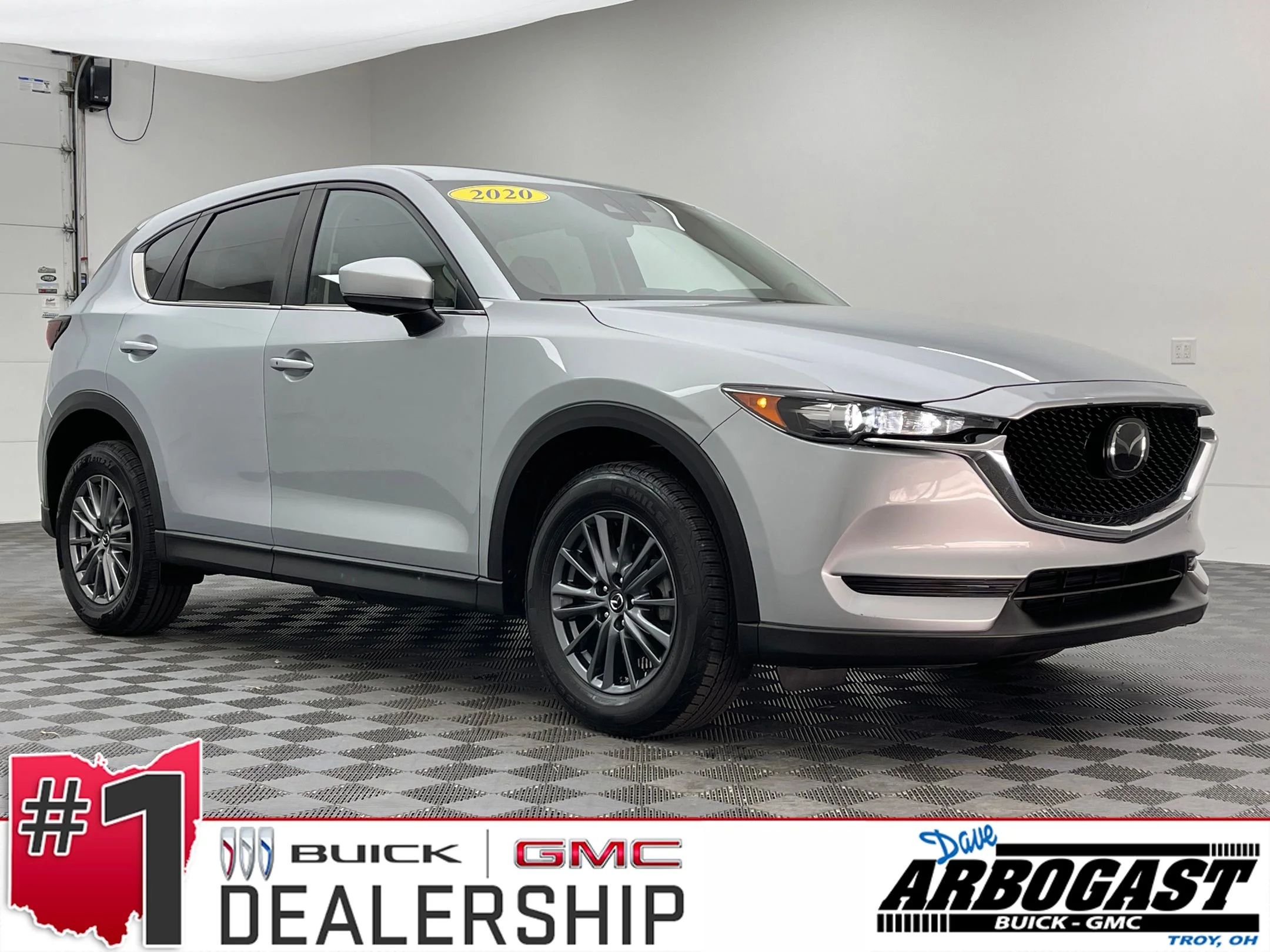 Used 2020 Sonic Silver Metallic Mazda Touring image 1
