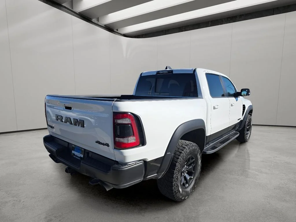 Used 2022 Bright White Clearcoat Ram TRX image 5