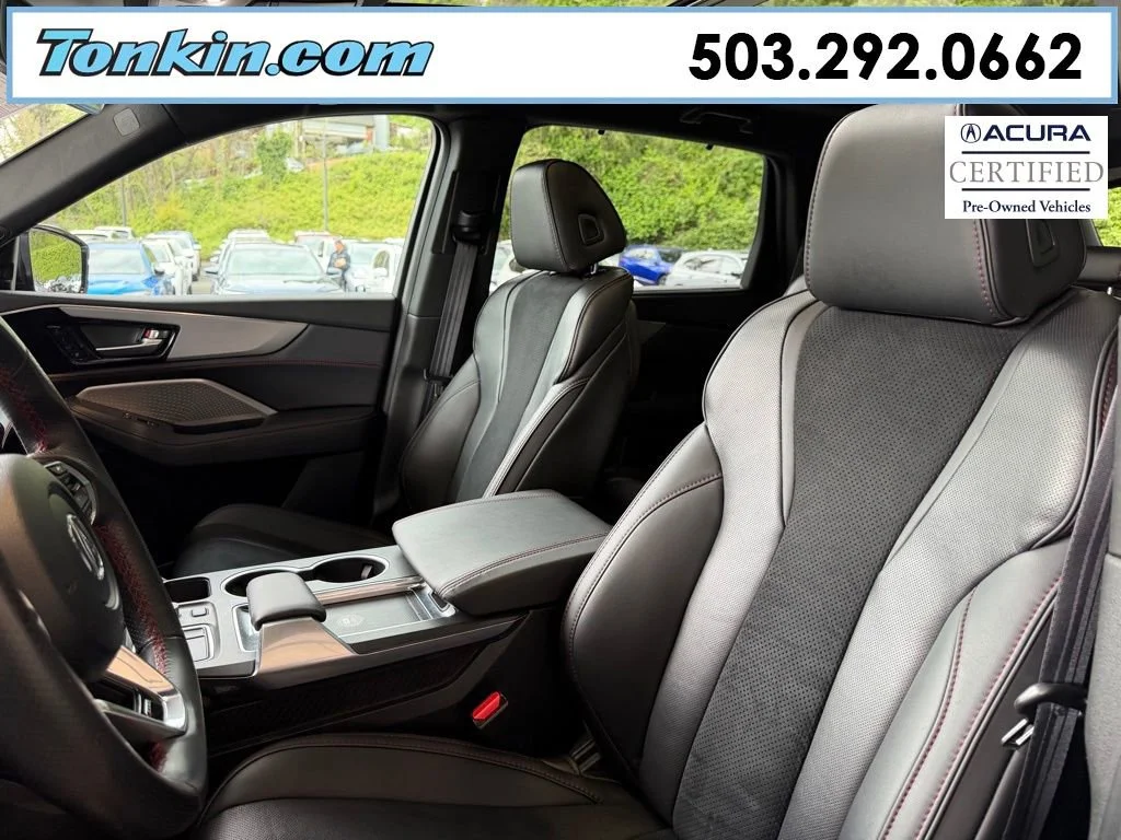 Certified Used 2023 Platinum White Pearl Acura SH-AWD with A-Spec Package image 49