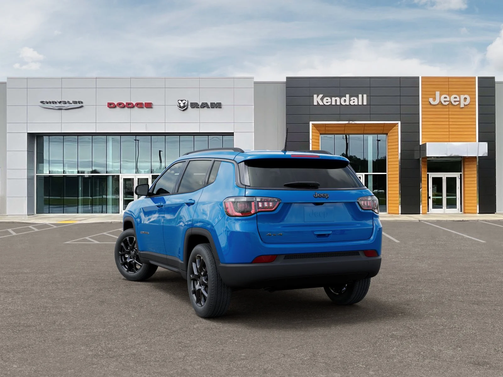 New 2026 Hydro Blue Pearl-Coat Exterior Paint Jeep Latitude image 31