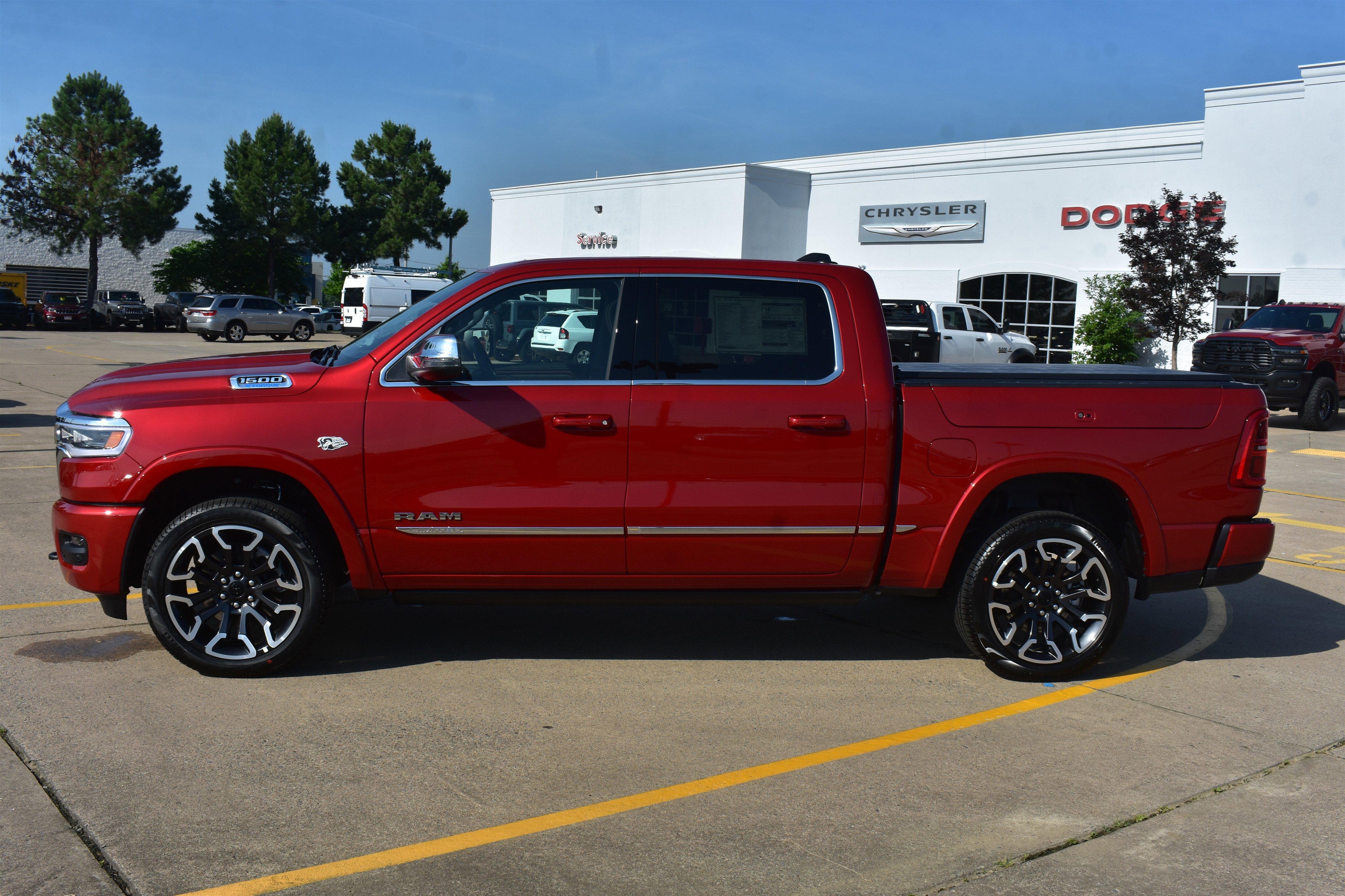 New 2026 Molten Red Pearlcoat RAM Limited image 10